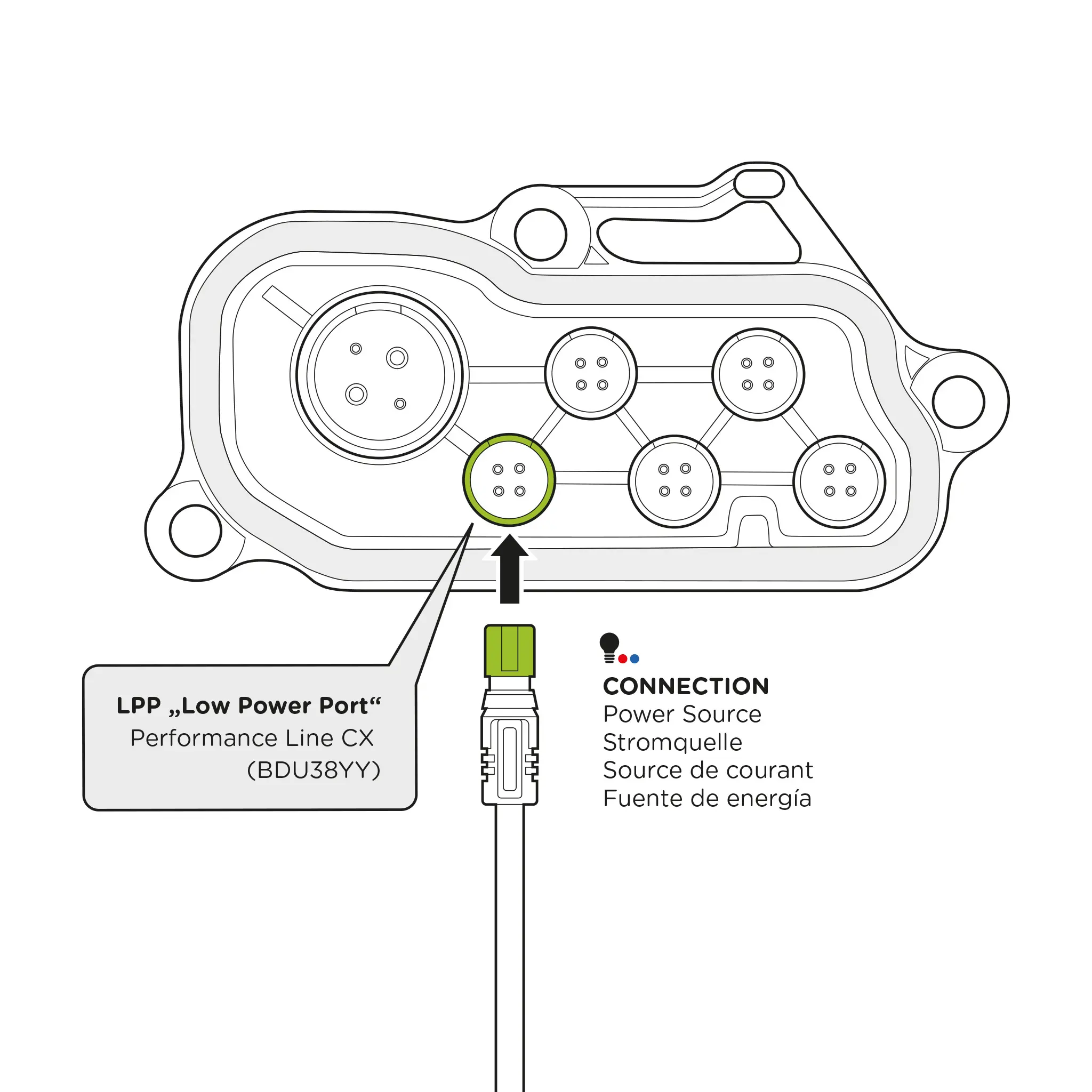 Bosch LPP E-Bike Cable - Image 2