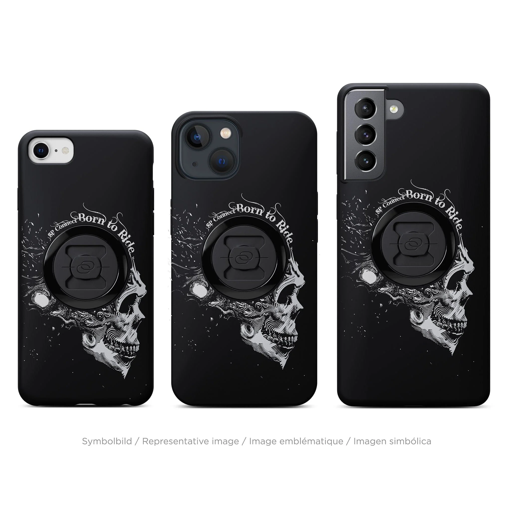Edition Phone Case - B2R Skull (White) - Image 9