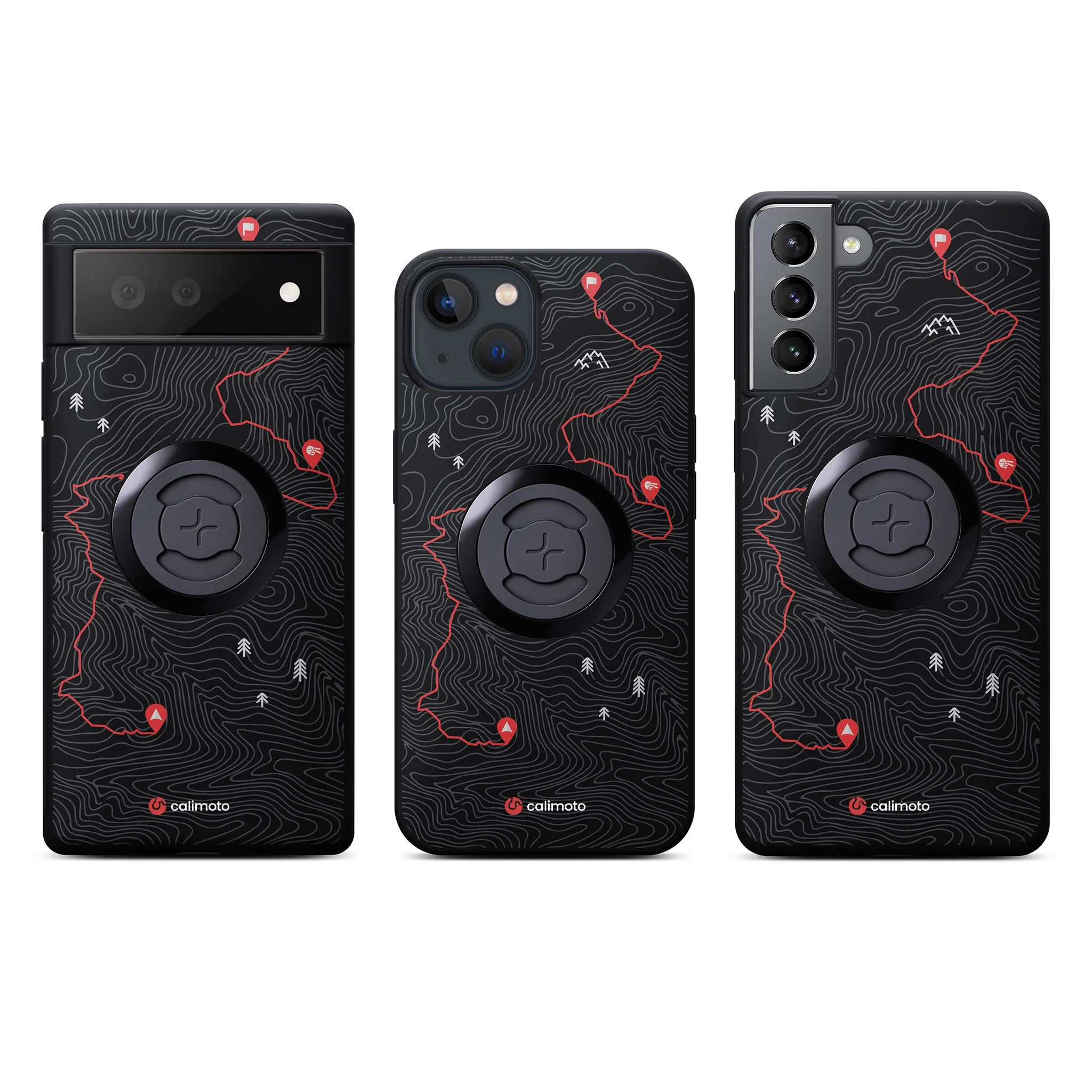 Edition Phone Case - calimoto - Topo Lines - Image 3