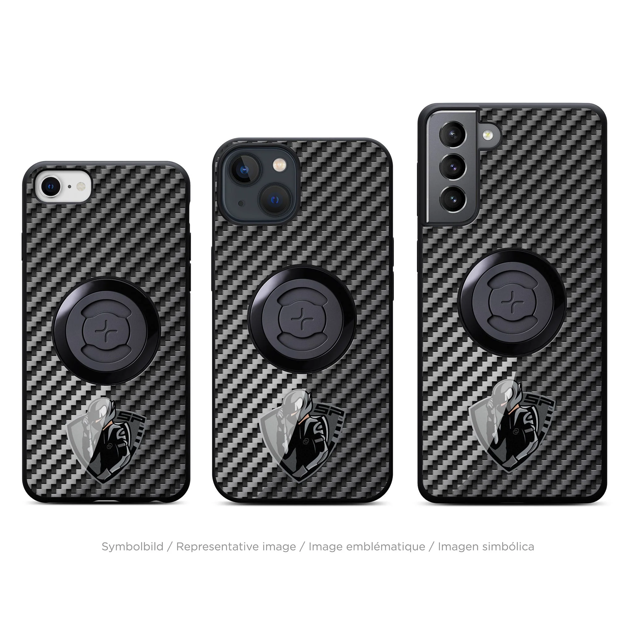 Edition Phone Case - Carbon Rider (Grey) - Image 8