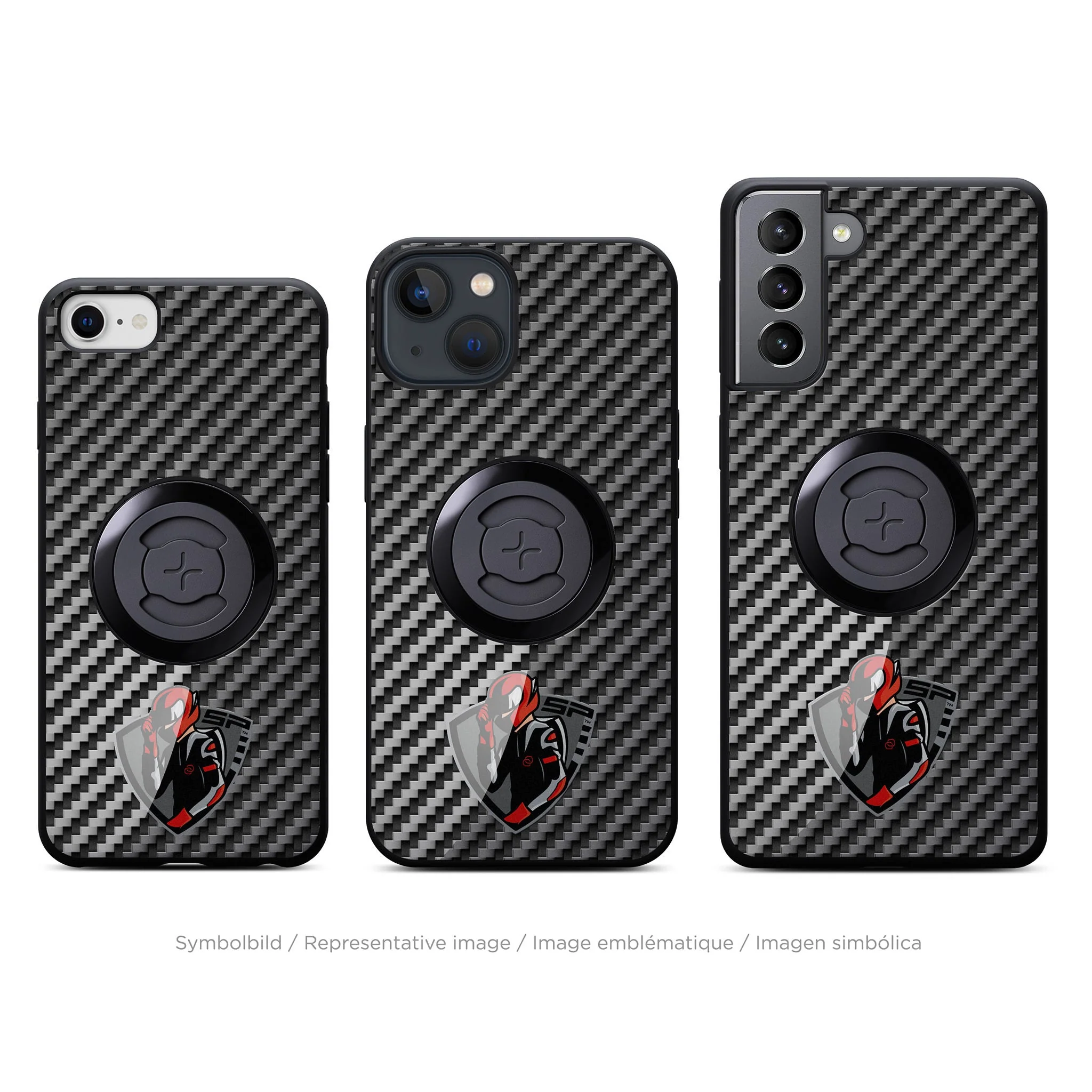 Edition Phone Case - Carbon Rider (Red) - Image 8