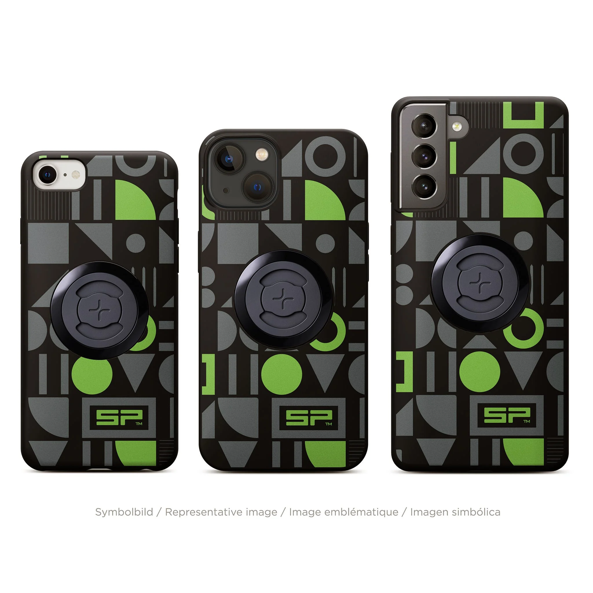 Edition Phone Case - Geometric (Lime) - Image 8