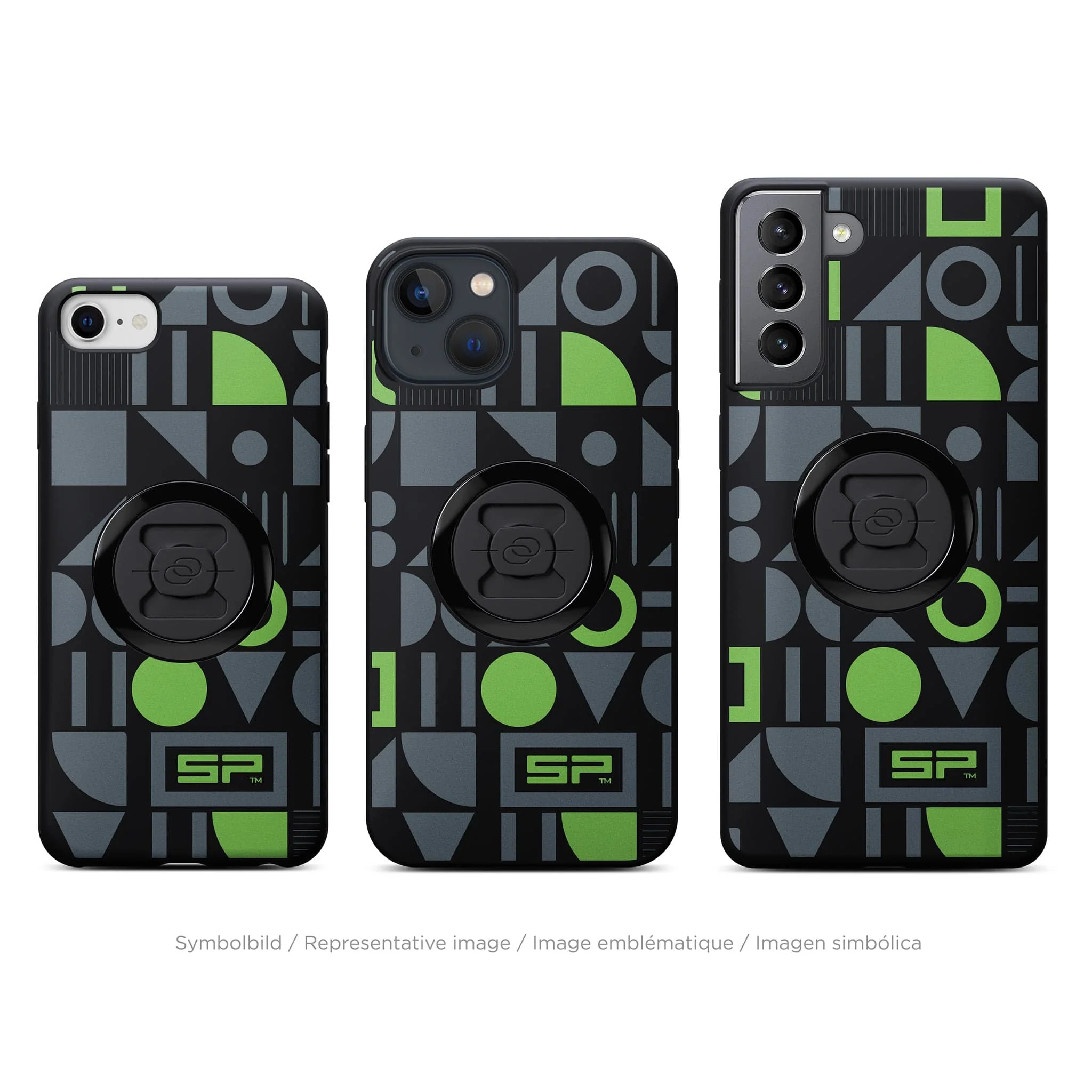 Edition Phone Case - Geometric (Lime) - Image 9