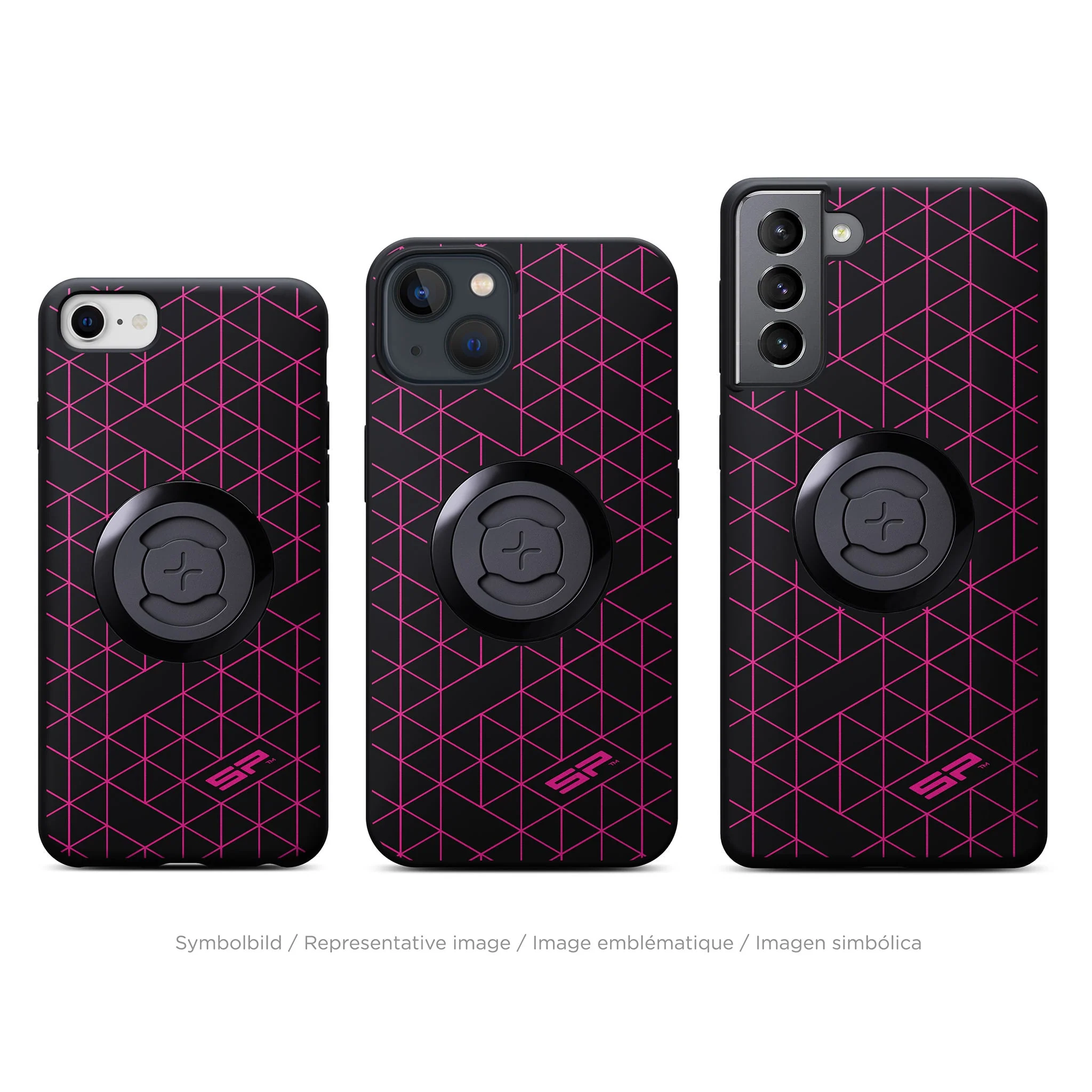 Edition Phone Case - Grid (Pink) - Image 8