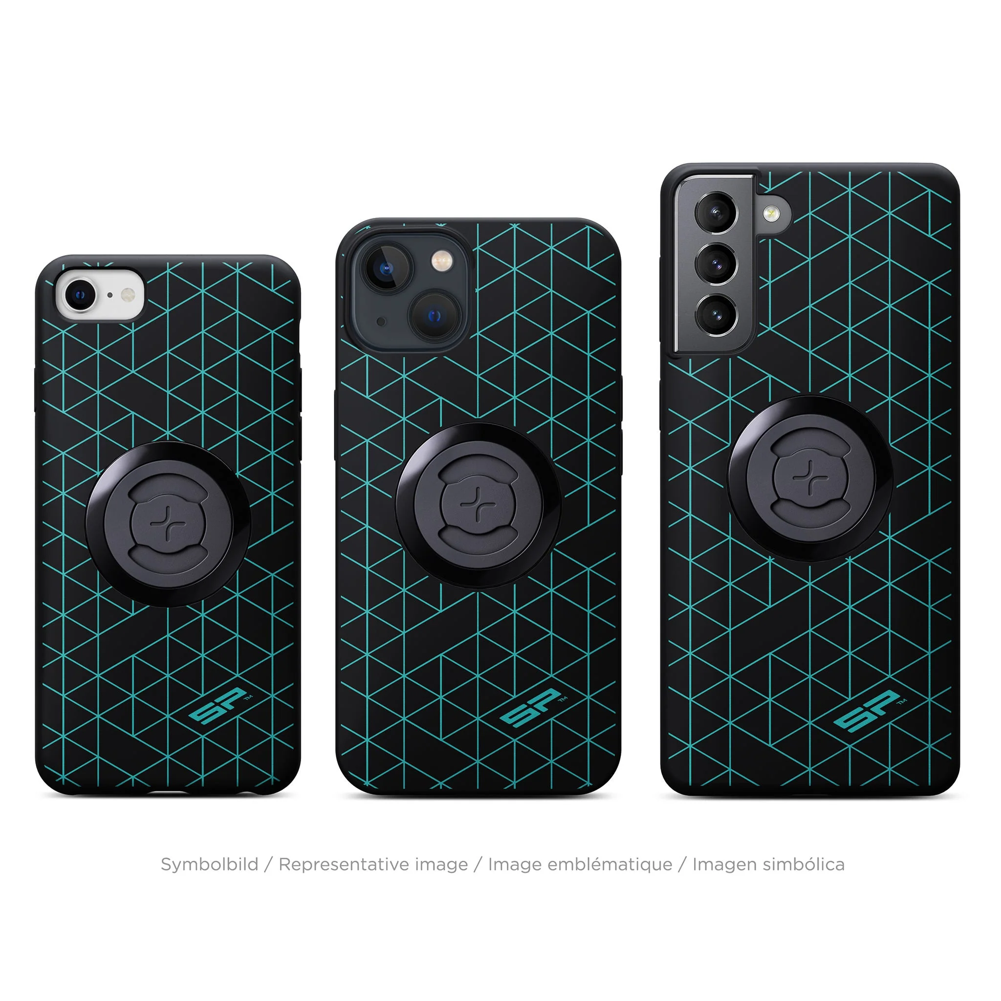 Edition Phone Case - Grid (Turquoise) - Image 8