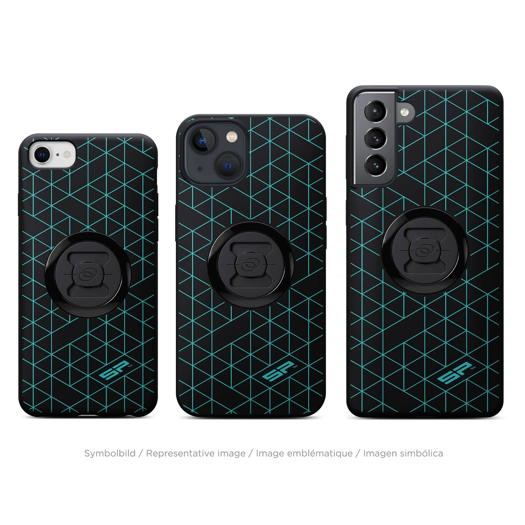 Edition Phone Case - Grid (Turquoise) - Image 9