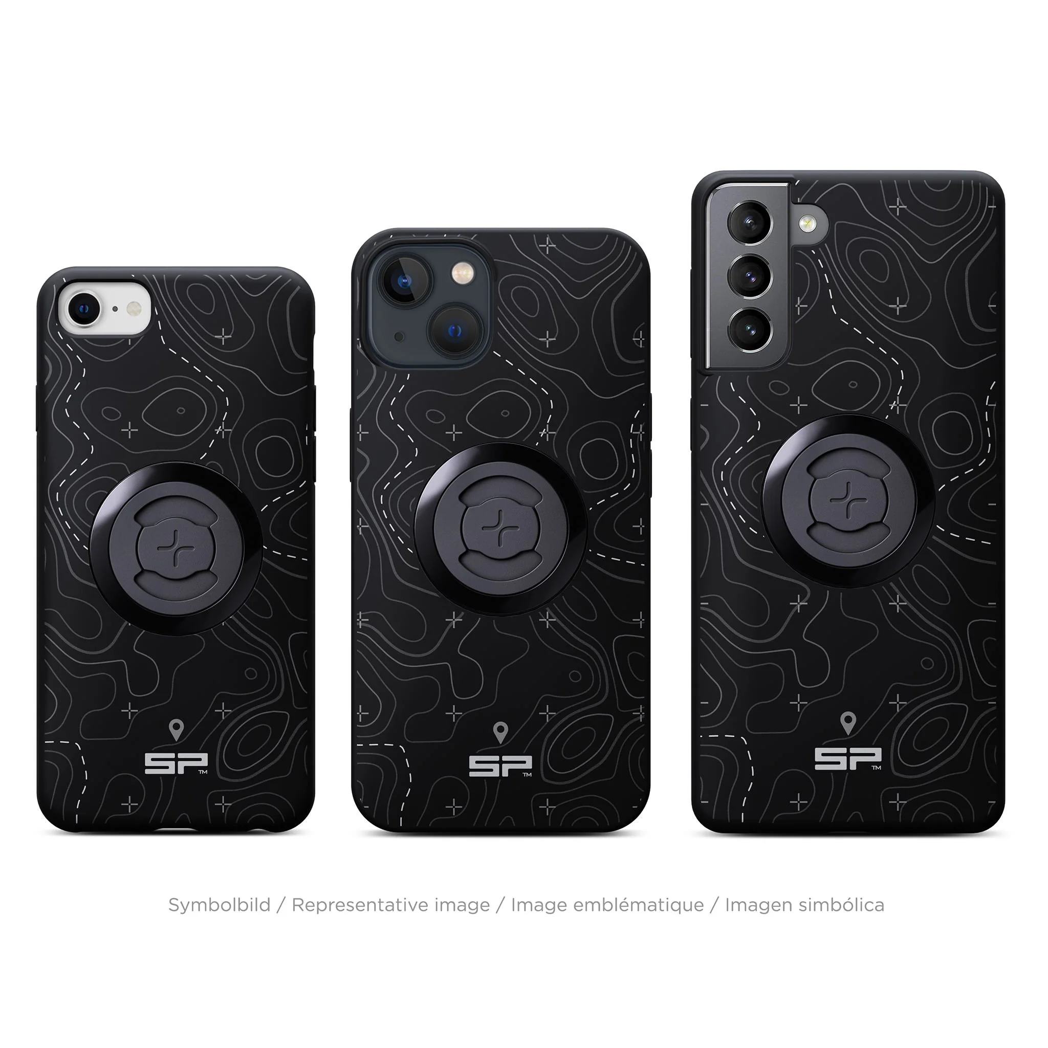 Edition Phone Case - Topo Lines (Grey) - Image 8
