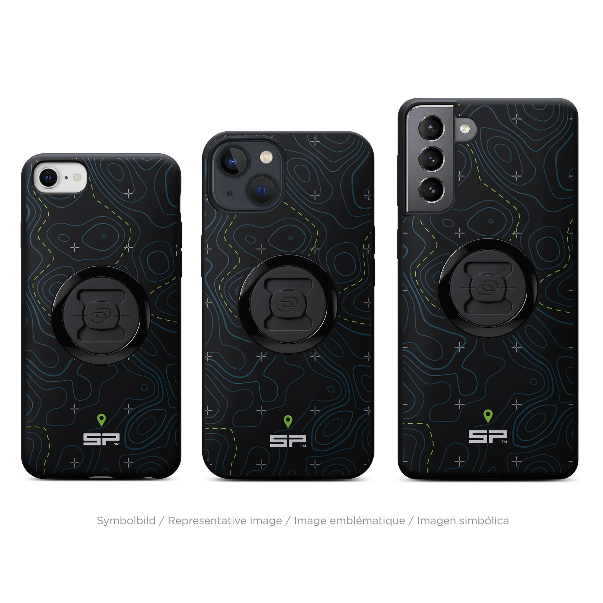 Edition Phone Case - Topo Lines (Lime) - Image 9